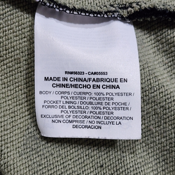 Nike Dri-Fit Black & Camo Hoodie Men's Striped Pullover Kangaroo Pocket - Picture 7 of 8